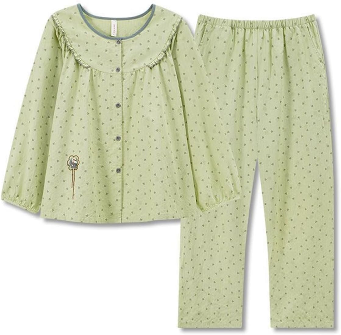 ダブルガーゼ手作りパジャマ 上下セット80-90cm DIY134 ダブルガーゼで